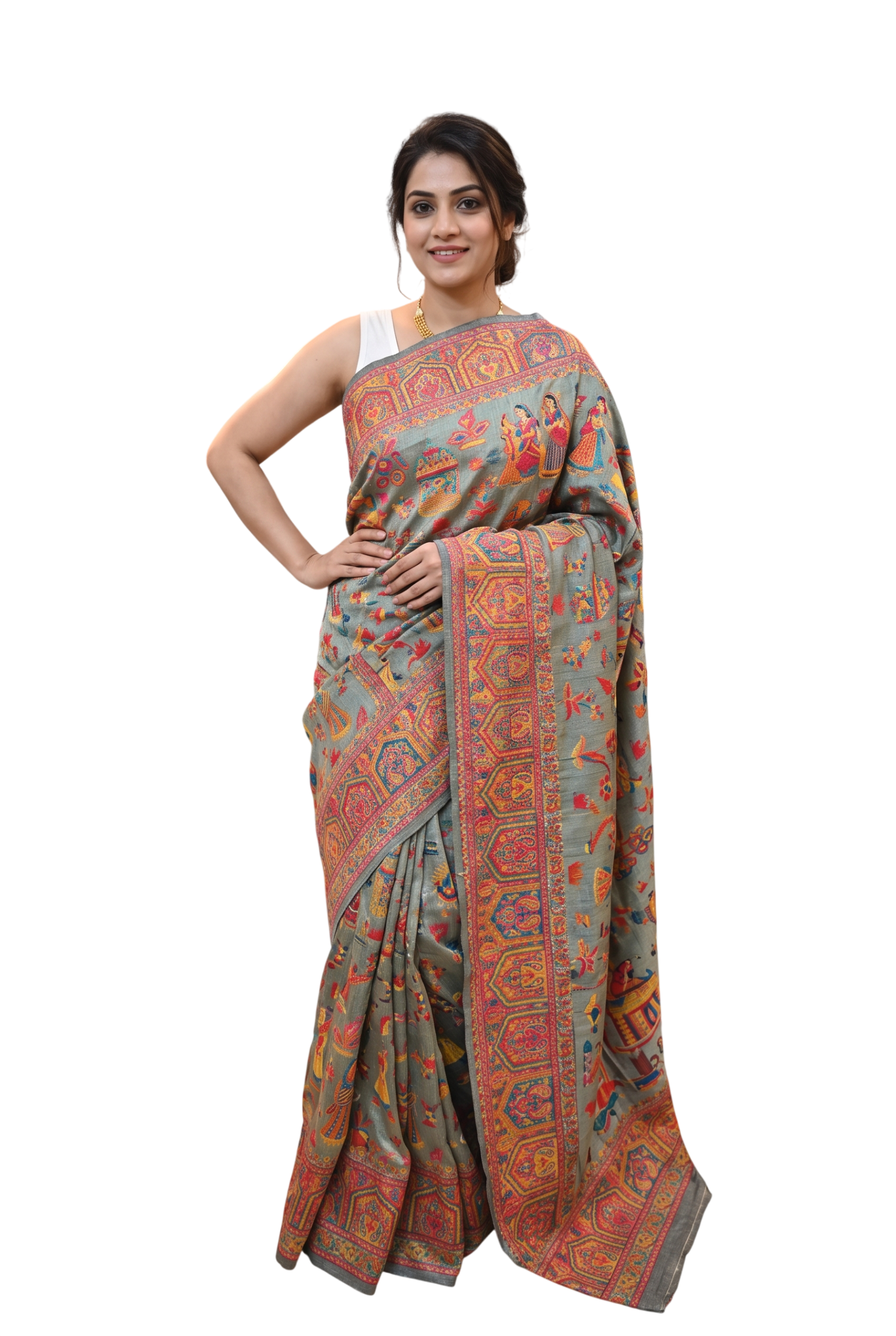 Cotton Silk Pashmina